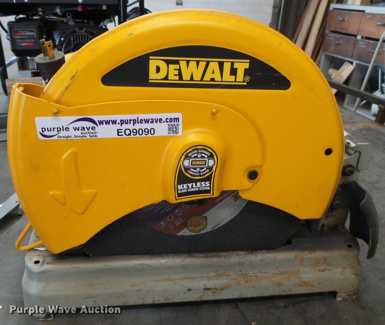 image for item EQ9090 DeWalt D28715 chop saw