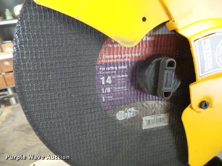 image for item EQ9090 DeWalt D28715 chop saw