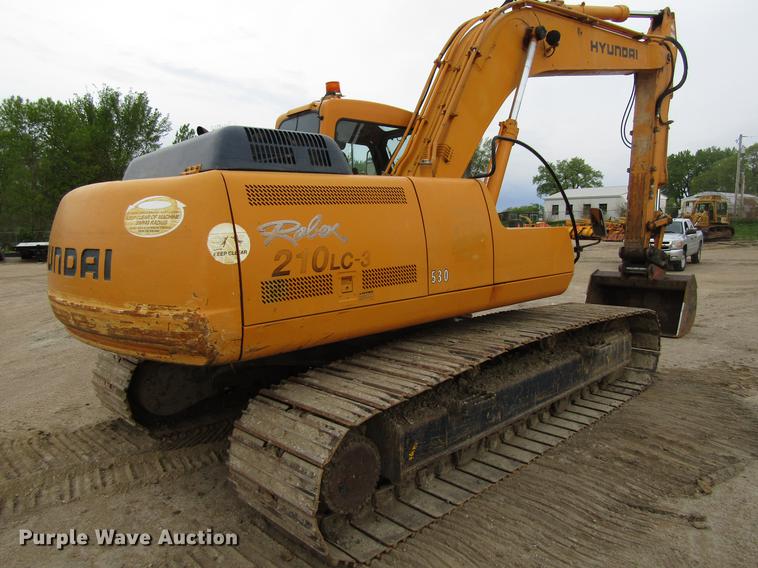 image for item EU9636 1998 Hyundai Robex 210LC-3 excavator