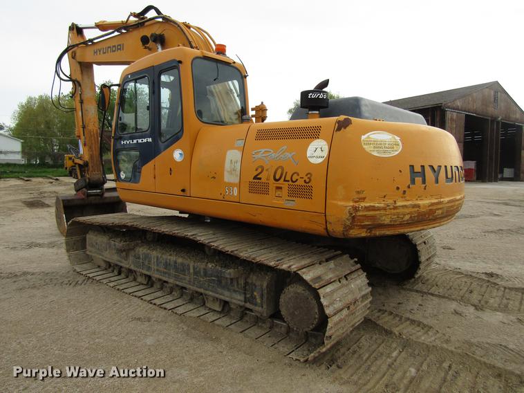 image for item EU9636 1998 Hyundai Robex 210LC-3 excavator