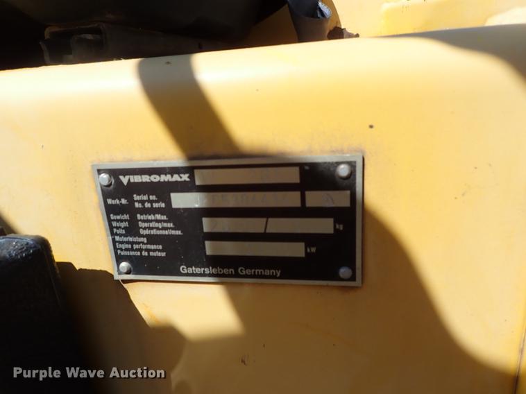 image for item FH9831 Vibromax 265 double drum vibratory roller