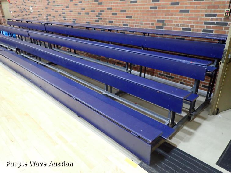 image for item FH9864 (3) wood bleachers