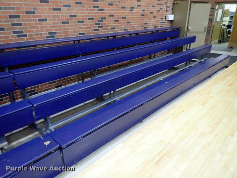 image for item FH9864 (3) wood bleachers