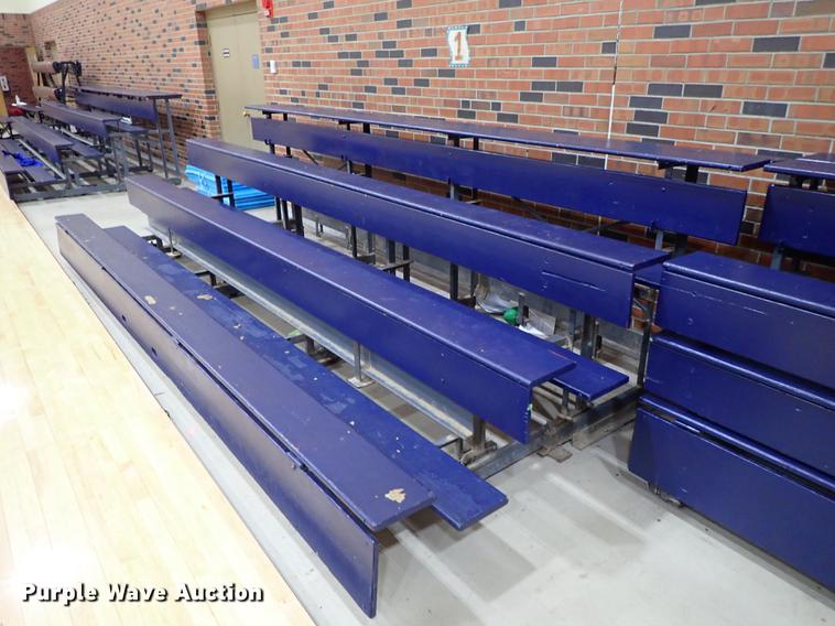 image for item FH9864 (3) wood bleachers
