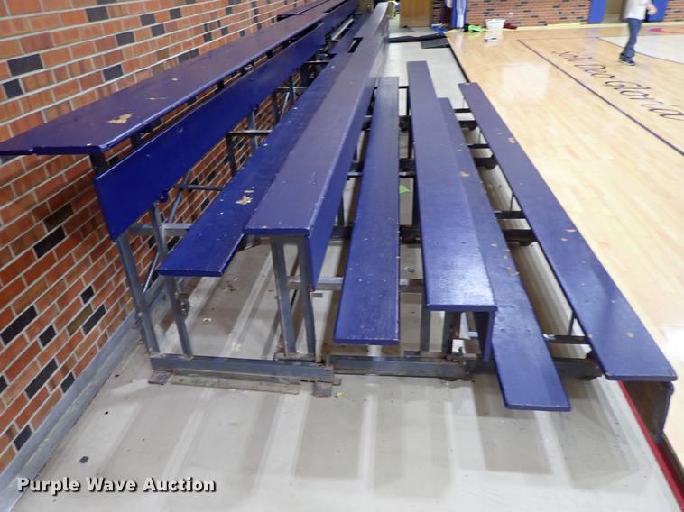 image for item FH9864 (3) wood bleachers