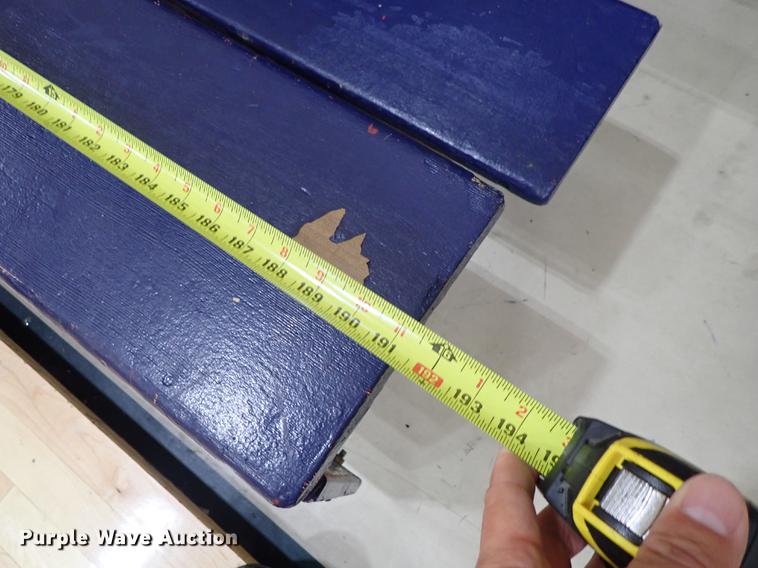 image for item FH9864 (3) wood bleachers