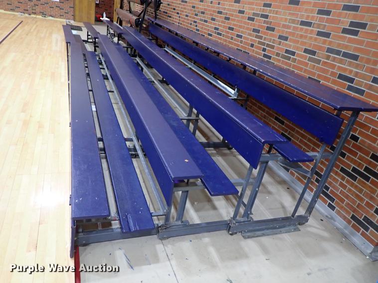 image for item FH9864 (3) wood bleachers