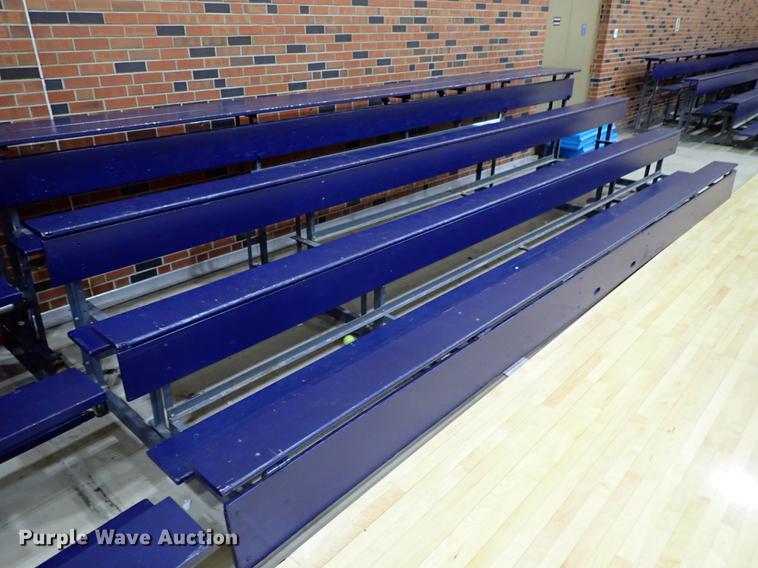 image for item FH9864 (3) wood bleachers