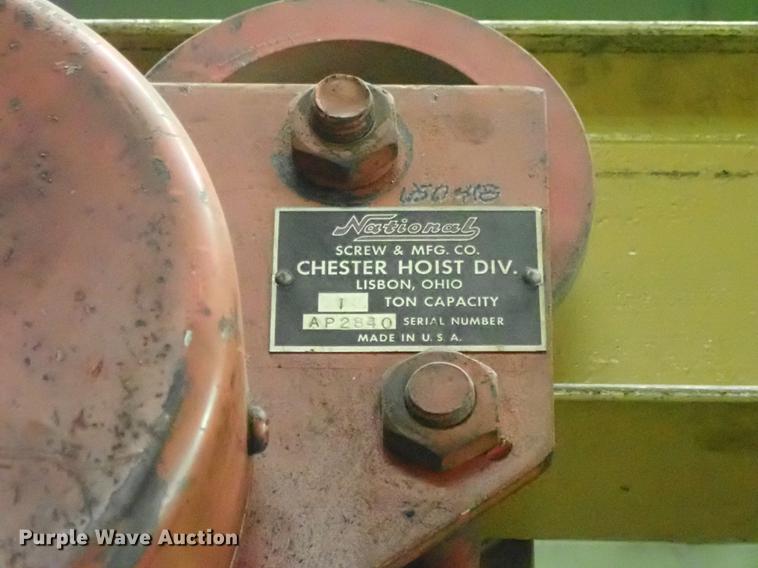 image for item FH9895 (2) A-frame hoists