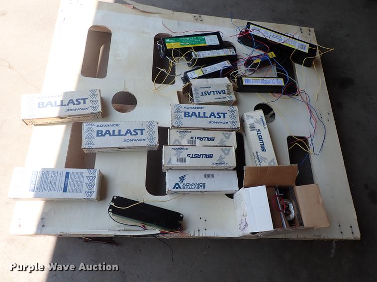 Approximately 18 ballasts in McPherson, KS Item FH9902 sold Purple Wave