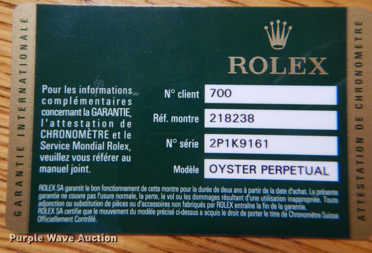 image for item FK9009 Men's Rolex watch