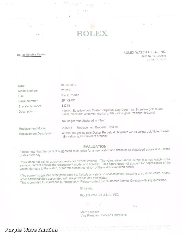 image for item FK9009 Men's Rolex watch