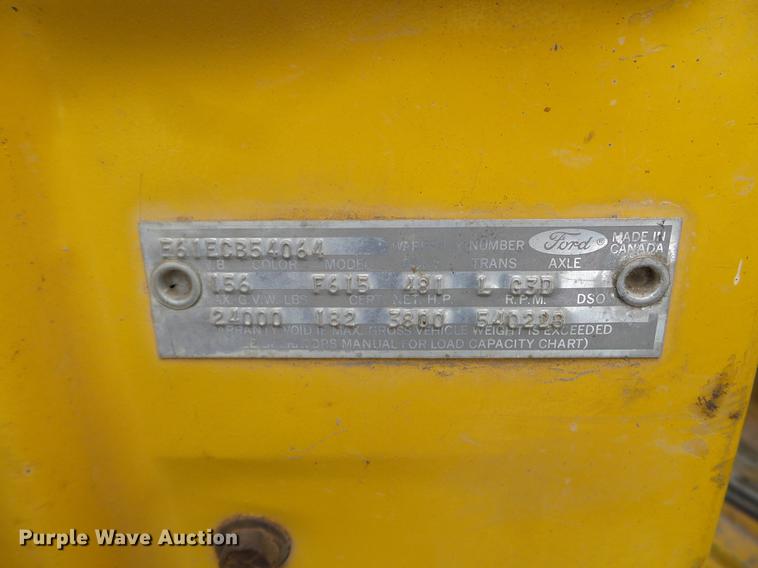 image for item FM9252 1967 Ford 600 dump truck