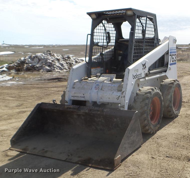 image for item FM9255 1997 Bobcat 763 skid steer