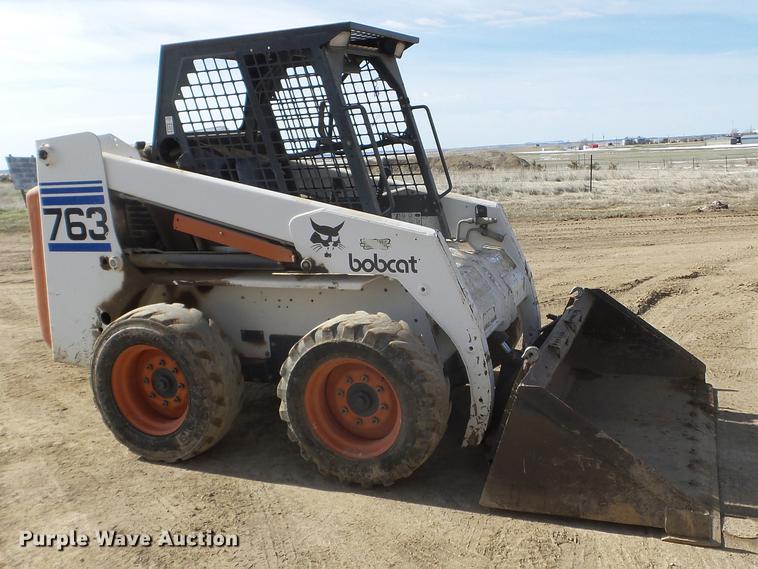 image for item FM9255 1997 Bobcat 763 skid steer