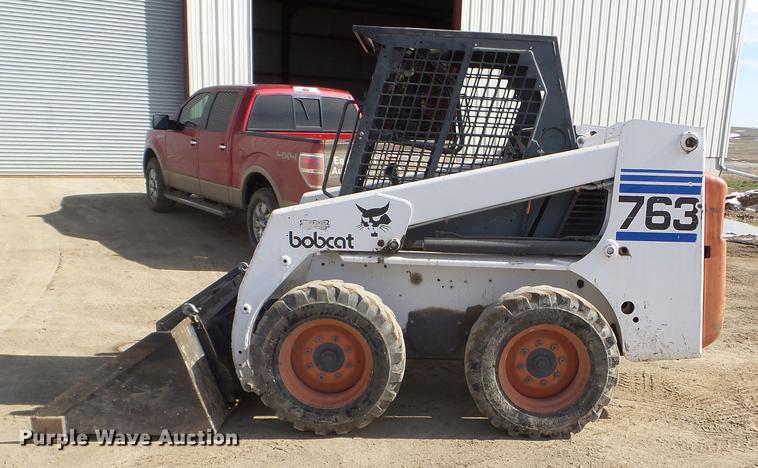 image for item FM9255 1997 Bobcat 763 skid steer