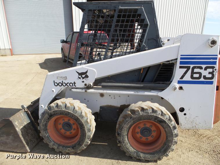 image for item FM9255 1997 Bobcat 763 skid steer