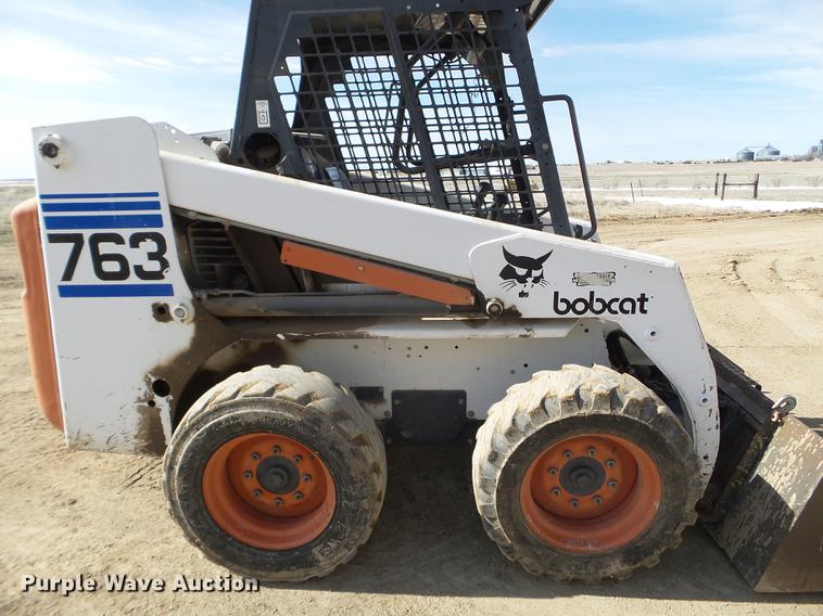 image for item FM9255 1997 Bobcat 763 skid steer