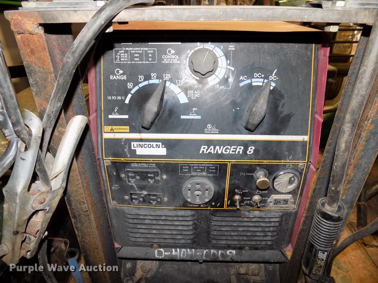 image for item FO9994 Lincoln Ranger 8 welder