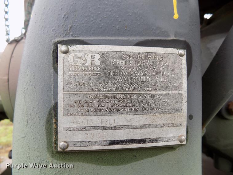 image for item FO9999 Rupp centrifugal pump