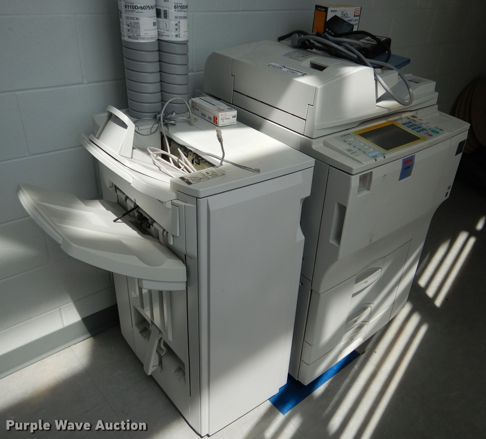 Lanier LD360 copy machine in Warrensburg, MO Item DY9831 sold
