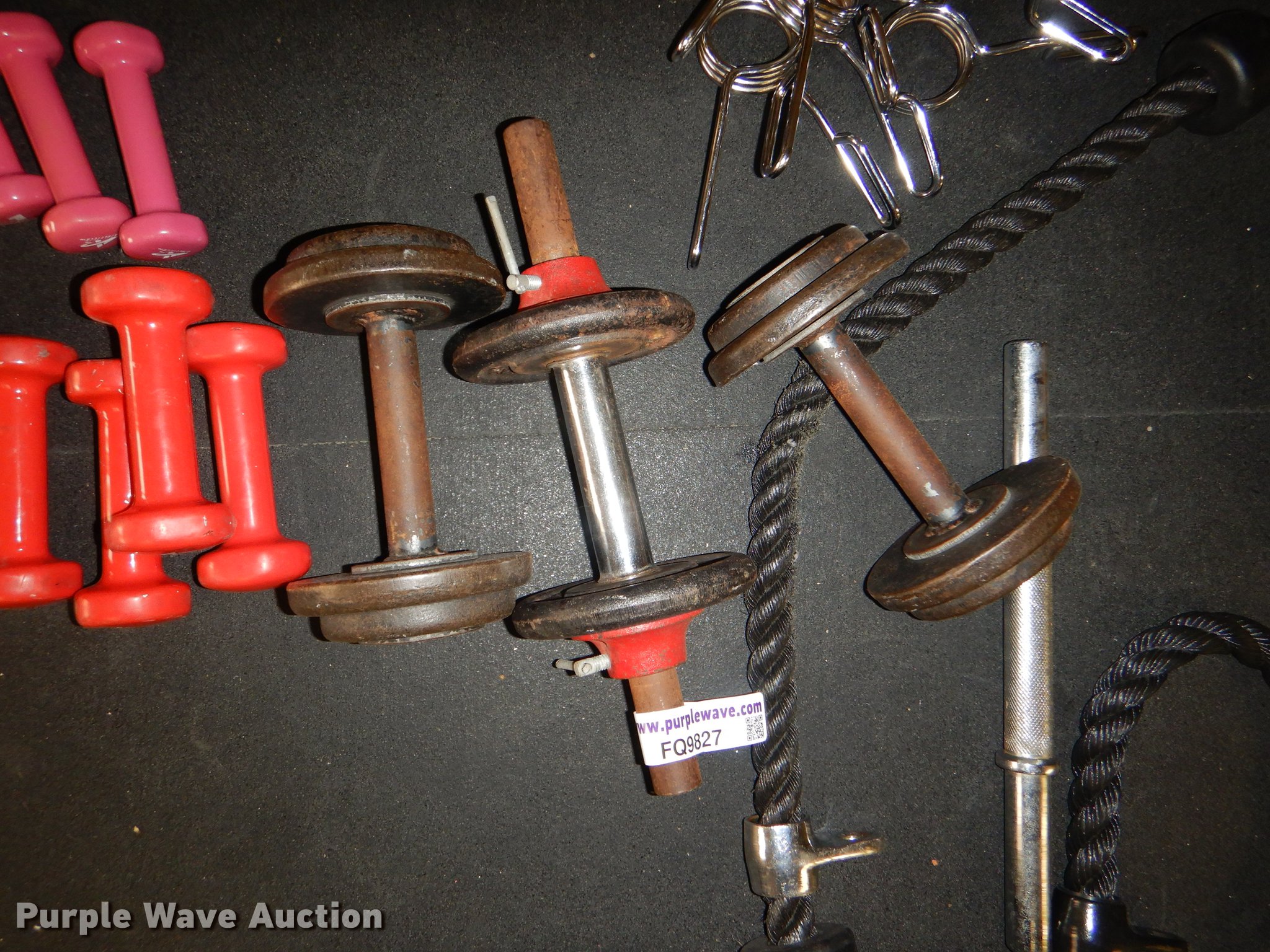 Exercise equipment in Kansas City, KS Item FQ9827 sold Purple Wave