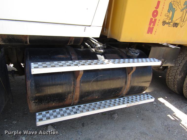 image for item DB4944 1995 Ford L9000 truck with Big John tree transplanter