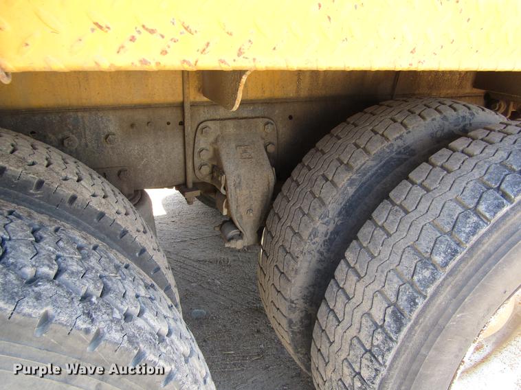 image for item DB4944 1995 Ford L9000 truck with Big John tree transplanter