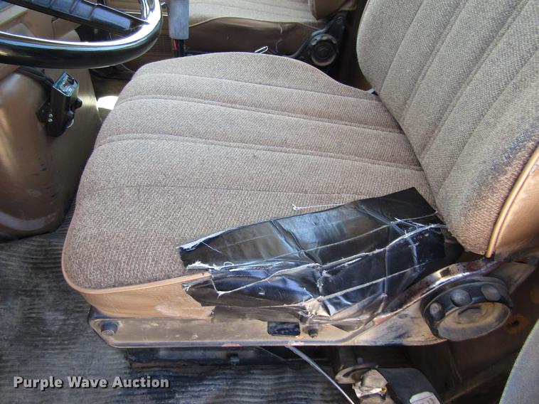 image for item DB4944 1995 Ford L9000 truck with Big John tree transplanter