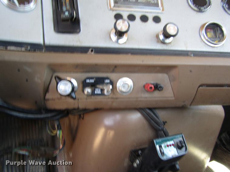 image for item DB4944 1995 Ford L9000 truck with Big John tree transplanter