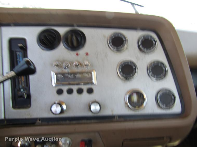 image for item DB4944 1995 Ford L9000 truck with Big John tree transplanter