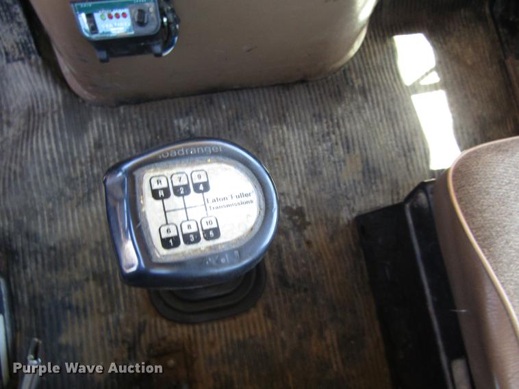 image for item DB4944 1995 Ford L9000 truck with Big John tree transplanter