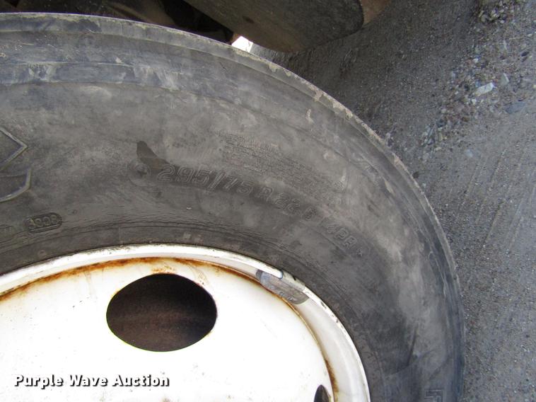 image for item DB4944 1995 Ford L9000 truck with Big John tree transplanter