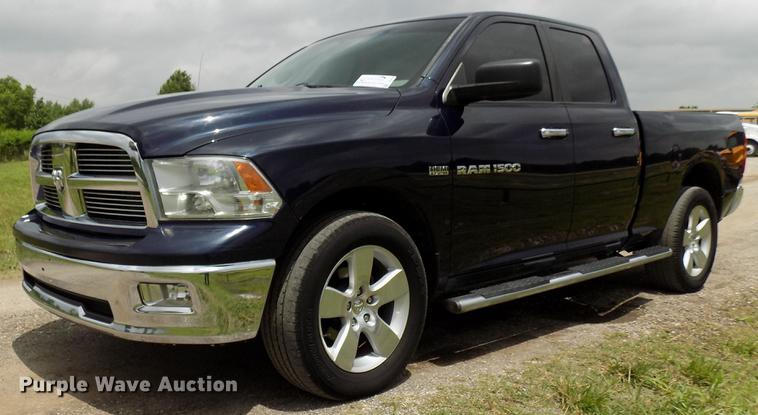 image for item DB9643 2012 Dodge Ram 1500 Quad Cab pickup truck