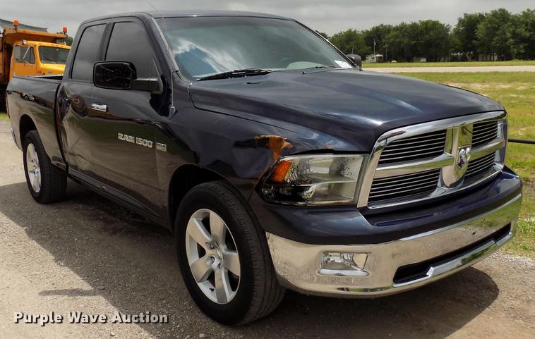 image for item DB9643 2012 Dodge Ram 1500 Quad Cab pickup truck