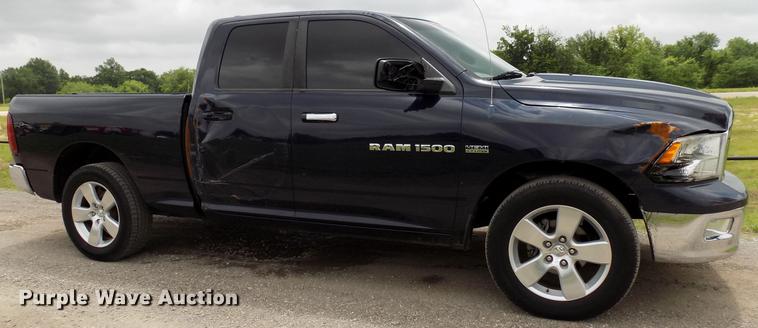 image for item DB9643 2012 Dodge Ram 1500 Quad Cab pickup truck
