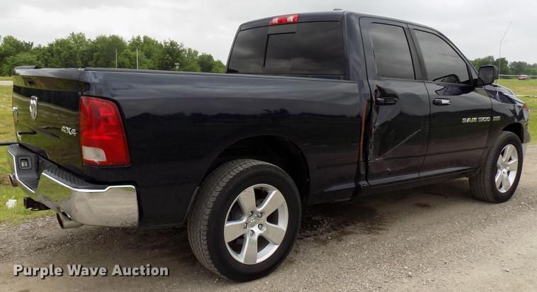 image for item DB9643 2012 Dodge Ram 1500 Quad Cab pickup truck