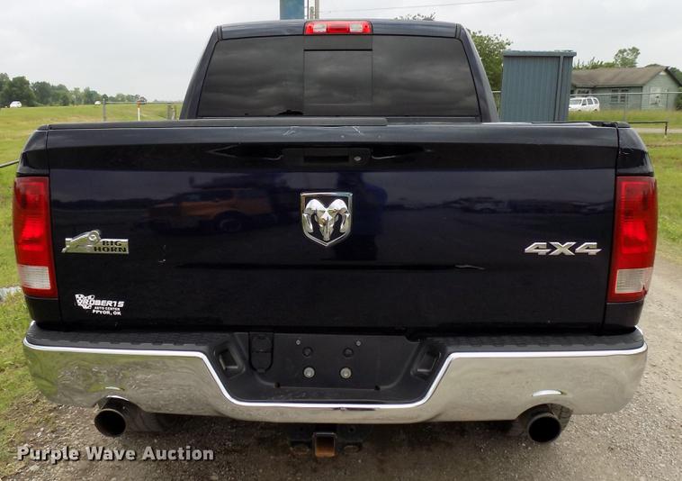 image for item DB9643 2012 Dodge Ram 1500 Quad Cab pickup truck