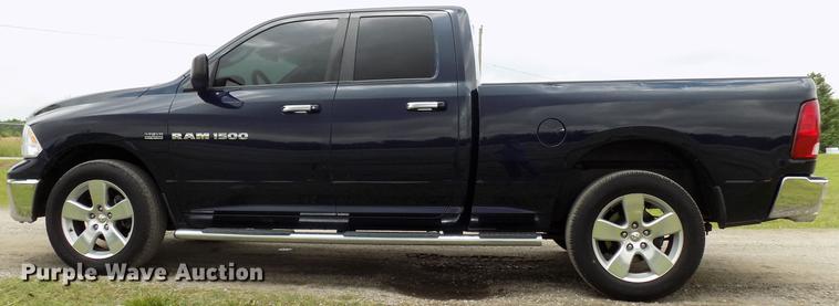 image for item DB9643 2012 Dodge Ram 1500 Quad Cab pickup truck