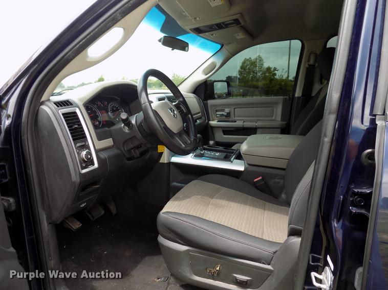 image for item DB9643 2012 Dodge Ram 1500 Quad Cab pickup truck