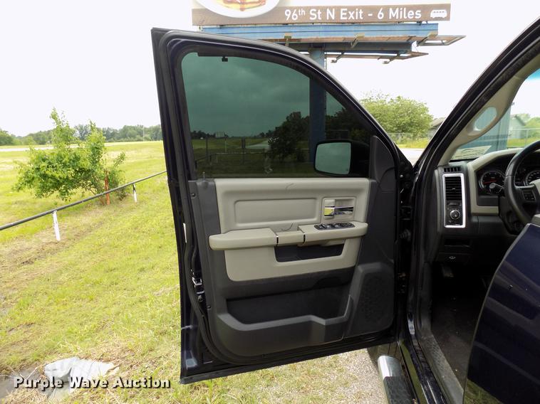 image for item DB9643 2012 Dodge Ram 1500 Quad Cab pickup truck