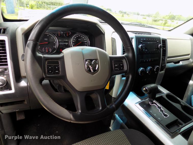 image for item DB9643 2012 Dodge Ram 1500 Quad Cab pickup truck