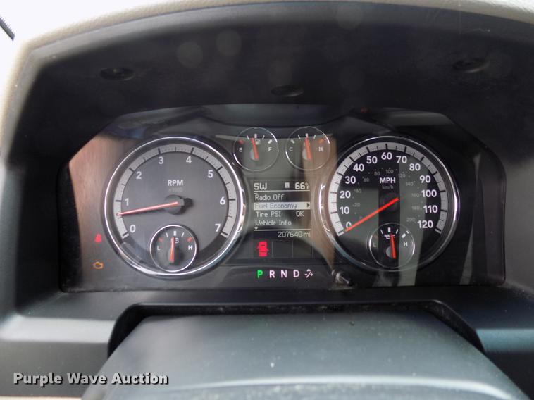 image for item DB9643 2012 Dodge Ram 1500 Quad Cab pickup truck