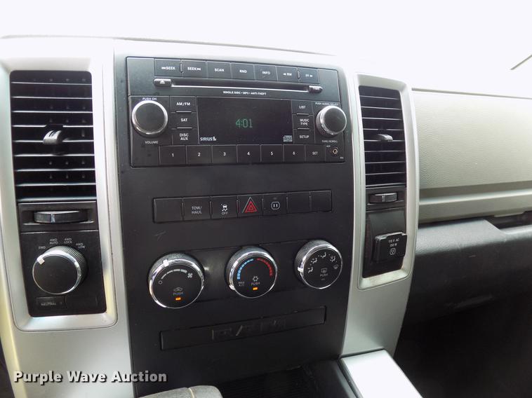 image for item DB9643 2012 Dodge Ram 1500 Quad Cab pickup truck