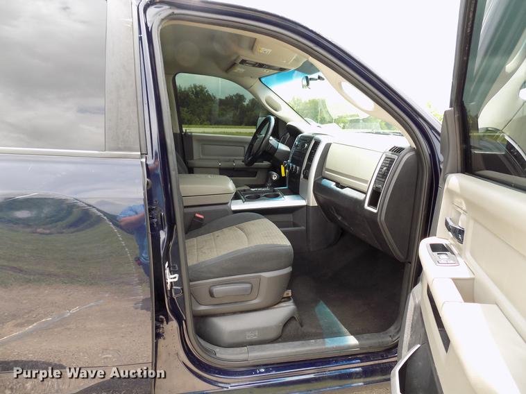 image for item DB9643 2012 Dodge Ram 1500 Quad Cab pickup truck