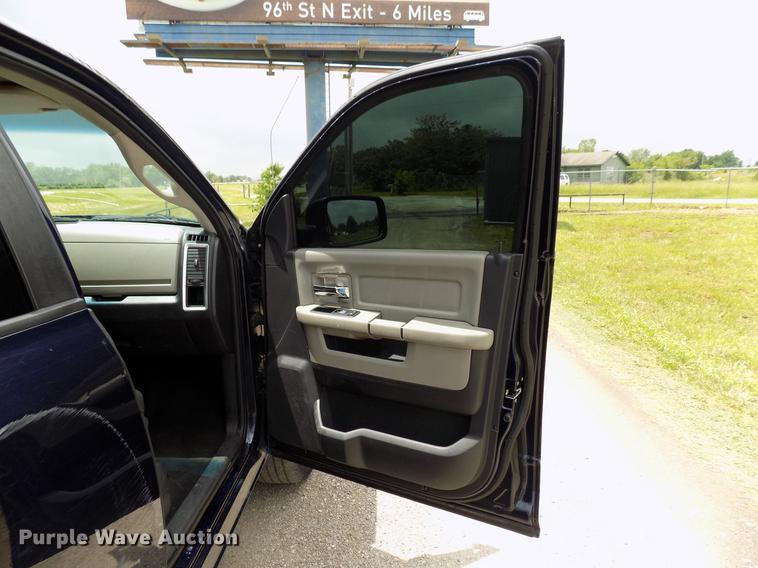 image for item DB9643 2012 Dodge Ram 1500 Quad Cab pickup truck