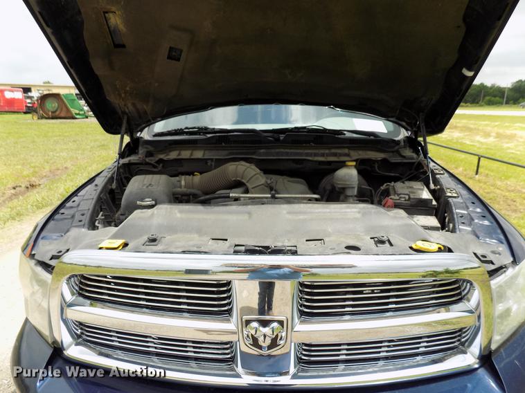 image for item DB9643 2012 Dodge Ram 1500 Quad Cab pickup truck