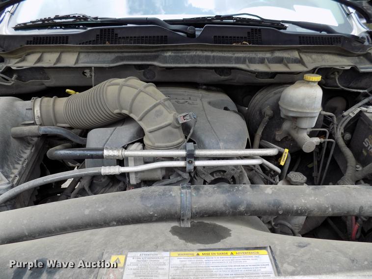 image for item DB9643 2012 Dodge Ram 1500 Quad Cab pickup truck