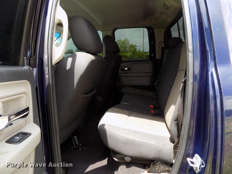 image for item DB9643 2012 Dodge Ram 1500 Quad Cab pickup truck