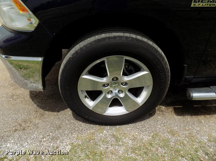 image for item DB9643 2012 Dodge Ram 1500 Quad Cab pickup truck